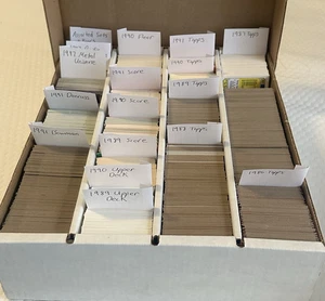 HUGE 1980s-1990s Baseball Card Lot! HOF ROOKIES INSERTS! Topps Bowman Score UD - Picture 1 of 3