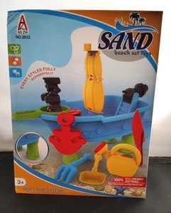 Kinder Strand Sand Spielzeug Sandkasten Eimer Schub Werkzeug Spaß Spiel Set für Alter 3-10 Kind - Bild 1 von 6