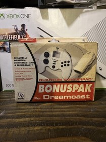 Quantum Fighter Pad Controller Sega Dreamcast Bonus Pak