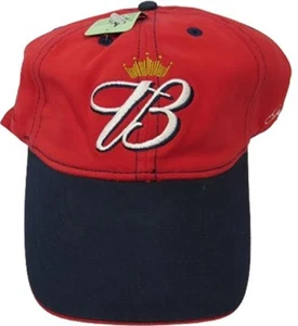 New Dale Earnhardt Jr. #8 Bud Budweiser Red Blue Mens OSFA NuFit Hat - Picture 1 of 7