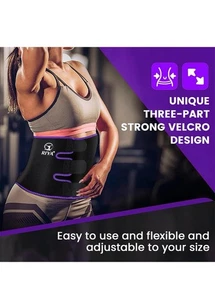 	RIYA Waist Trimmer Sweat Waist Trainer for Wome and Men Waist Sweat Belt Band	 - Picture 1 of 9