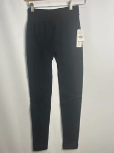 Nia & Tess Black Seamless Leggings S/M High Waist Stretchy Activewear NWT - Picture 1 of 3