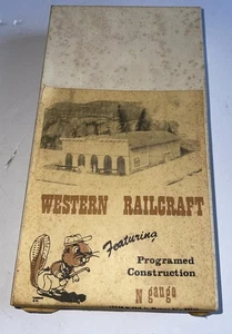 Western Railcraft Opera House RARE! N Scale Wood Kit Vintage - Picture 1 of 5