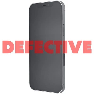 APPLE IPHONE 12 PRO Difettoso (6.1 Pollici) A2341 Sbloccato - 512GB / Argento - Immagine 1 di 4