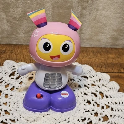 2016 Fisher Price  Bright Beats Light Up Junior BeatBelle 6" Tall Toy Works - Image 1 of 4