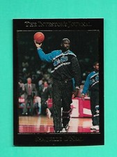 (1) SHAQUILLE ONEAL 1993 # 20 THE INVESTORS JOURNAL NM-MT  CARD (V6837)  