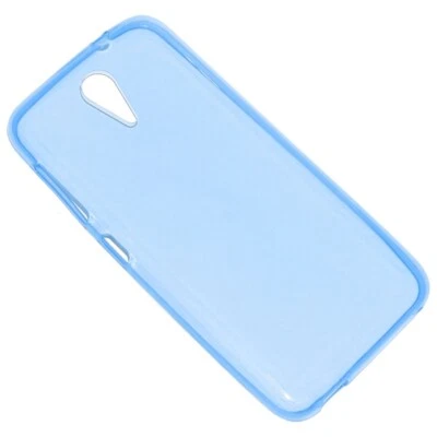 Custodia Silicone Back Case Ultra Slim 0,3mm Gel Sottile Per Htc Desire 620 Blu - Immagine 1 di 3