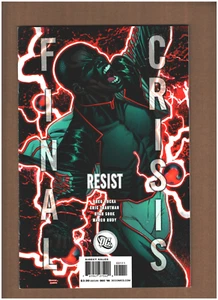 Final Crisis Resist #1 DC Comics 2008 MR. Excelente Greg Rucka casi nuevo- 9,2 - Imagen 1 de 4