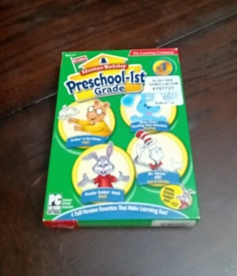 The Learning Company Adventure Workshop Preschool - 1st Grade PC/CD-ROM 4 Discs+ - Image 1 of 4