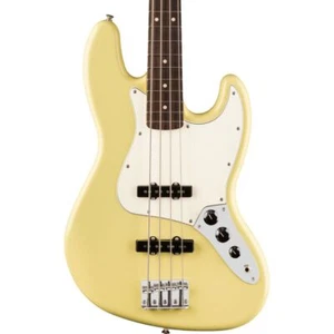 Used Fender Player II Jazz Bass Rosewood - Hialeah Yellow - Picture 1 of 3