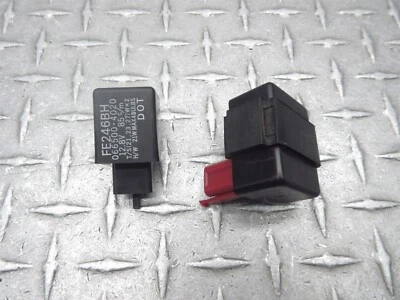 2001 01-05 Kawasaki ZR1200 ZRX1200 OEM Front Headlight Flasher Relays Lot Foto 1 de 4