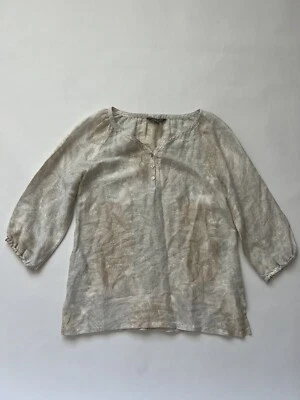 Blusa túnica Tommy Bahama para mujer Coastline top seda lino cachemira ligera Foto 1 de 4