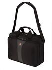 Wenger Swiss Army Laptop Computer Case Shoulder Bag Carry-On Briefcase Black 16"