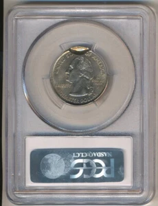 Indent Error 2000 P New Hampshire NH PCGS AU58 25c State Quarters Indented Mint - Picture 1 of 2
