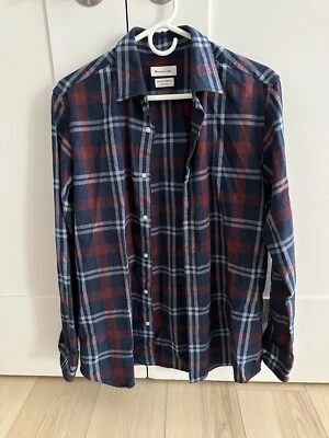 Camisa a cuadros Massimo Dutti para hombre (talla M) Foto 1 de 4