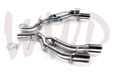 Sistema de escape trasero eje acero inoxidable 3" 16-24 Chevy Camaro SS y ZL1 sin válvula Foto 1 de 3