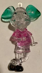 Vintage Mausfigur Kunststoff klar, grün und rosa Hongkong - Bild 1 von 4