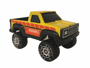 ⭐⭐⭐ Vintage 1984 Buddy L gelb Pickup Spielzeug Truck Druckguss Metall 3-5/8" lang ⭐⭐⭐ - Bild 1 von 11