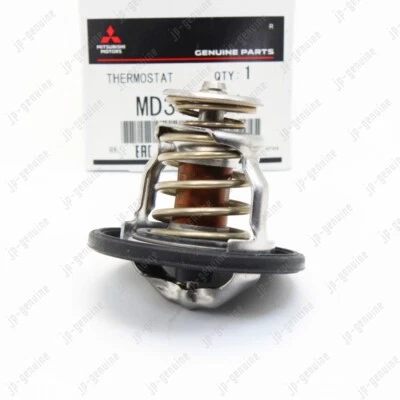 Termostato refrigerante de motor OEM MITSUBISHI Galant Eclipse Lancer MD315301 genuino Foto 1 de 4