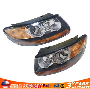 Conjunto de faros halógenos para Hyundai Santa Fe 2007-2012 - Imagen 1 de 11