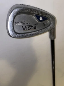 DUNLOP ~ Vista 9. Pitching Wedge Oversized Perimeter Weighted RH ~ Steel Shaft - Picture 1 of 3