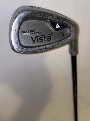 DUNLOP ~ Vista 9. Pitching Wedge Oversized Perimeter Weighted RH ~ Steel Shaft - Image 1 of 3