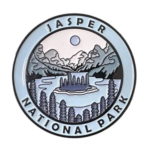 Cre8Travel Jasper National Park Collectible Magnet - Enamel Finish, 52mm NEW - Picture 1 of 11