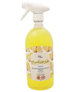 Air Freshener House Car Office 1L Spray Bottle Lemon Fragrance Refresh - Picture 1 of 12