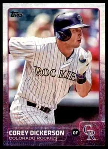 2015 Topps Series 1 Corey Dickerson #91 Colorado Rockies - Picture 1 of 2