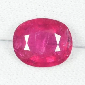 1.70 ct MASSIVE INCLUSION PURPLE PINK NATURAL TOURMALINE RUBELITE See Vdo 4C - Picture 1 of 3