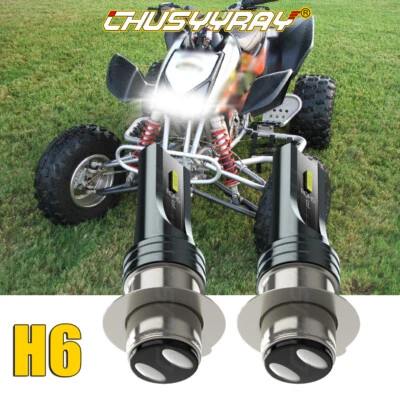 Bombilla de faro LED HID H6 de alta potencia para Honda TRX 450R 2005-2006-2007-2008-2009 Foto 1 de 4