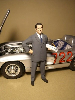 1/18 FIGUR  RUDOLF UHLENHAUT  VROOM  BEMALT  FUR  MINICHAMPS  CMR  CMC  NOREV - Image 1 of 4