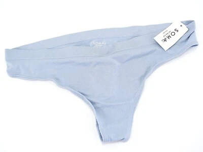 Soma Intimates Seamless Thong ~Blissful Blue~ Size: L [New With Tags] - Image 1 of 3