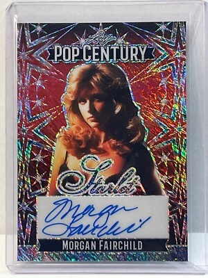 2024 LEAF METAL POP CENTURY MORGAN FAIRCHILD AUTO #/5 FRIENDS FALCON CREST #4/5 - Image 1 of 2