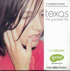 TEXAS: GREATEST HITS PREVIEW CD (2000) 4 TRACKS + 2 VIDS/ HALO, SO CALLED FRIEND - Picture 1 of 2
