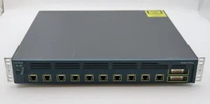 Cisco switch 10-10/100/1000 ports + 2 GBIC ports: EMI - WS-C3550-12T - Picture 1 of 3