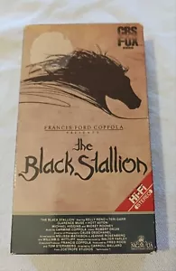 Francis Ford Coppola Presents Black Stallion VHS Teri Garr Mickey Rooney TESTED - Imagen 1 de 5