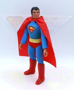 Mego Superman Vintage 1974 WGSH 8" Original Type 2 Action Figure Complete ~MINTY - Picture 1 of 12