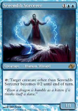 MTG magic cards 1x x1 Light Play, English Serendib Sorcerer Planar Chaos