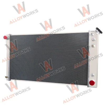 3-Row Aluminum Radiator Fit 1991-1993 1992 Chevrolet Caprice 4.3L-5.7L V8 GAS - Изображение 1 из 4