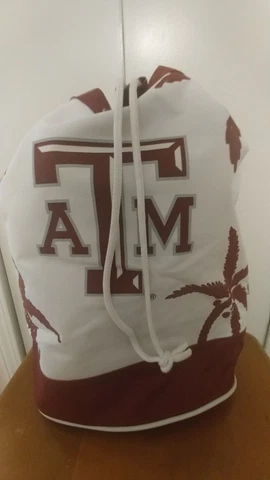 **VINTAGE** Texas A&M Duffel Bag with Strap by Desden ****Free Shipping**** Cover
