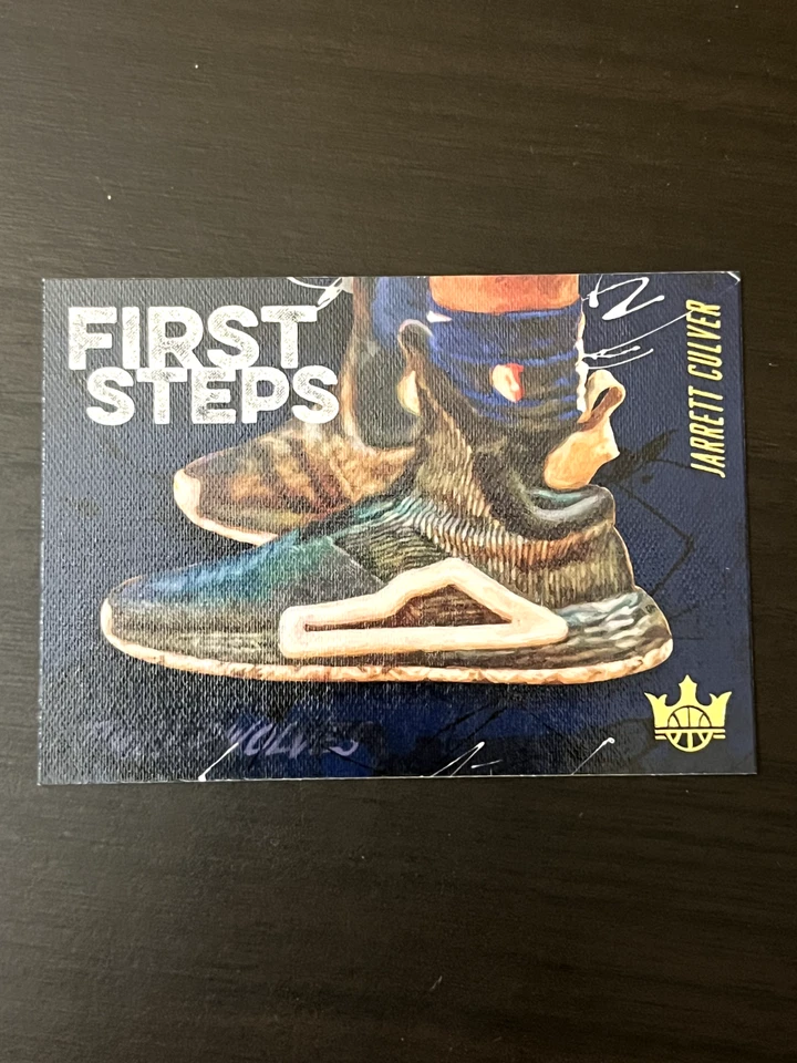 Jarrett Culver 2019-20 Panini Court Kings First Steps Rookie #7 RC Timberwolves - Image 1 of 2