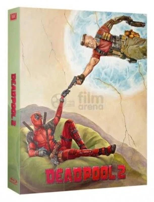 Deadpool 2 Steelbook Double Lenticular 3D FullSlip Collector's Edition MARVEL Foto 1 de 4