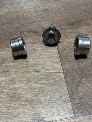 Yamaha Yzf R1 2009-14 espaciadores de rueda delantera perno de eje Foto 1 de 4