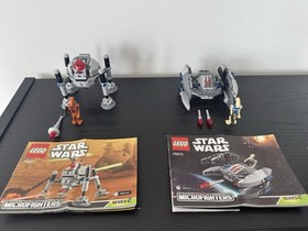LEGO Star Wars Microfighters Homing Spider 75077 Vulture Droid - 100% Complete