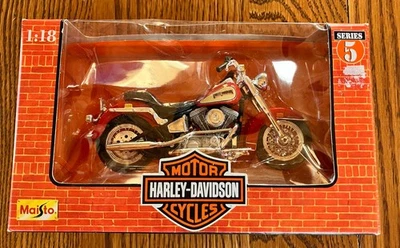 Maisto Harley Davidson Series 5 Replica 1986 FLST Heritage Softail Evolution NIB - Image 1 of 4