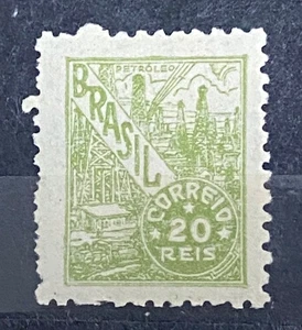 Brasilien 1942 Petroleum 20R MNH MM100 - Bild 1 von 2
