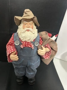 Vintage Pappmaché Bauer Weihnachtsmann - Bild 1 von 14