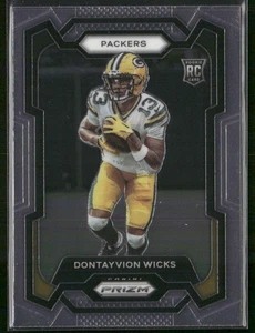 Dontayvion Wicks 2023 Panini Prizm Green Bay Packers - Bild 1 von 2