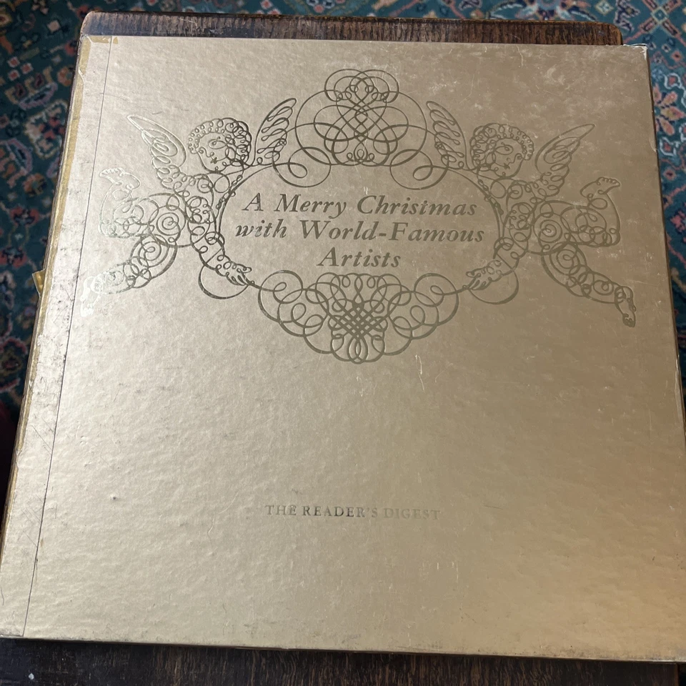 CHRISTMAS PACK. A Merry Christmas With World Famous Artists 4LP Box Set 1967 RD - Image 1 of 4